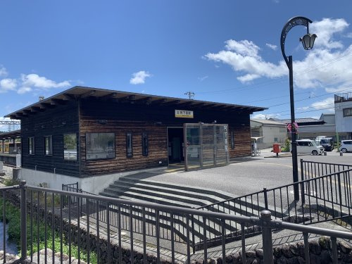 三岐鉄道 北勢線阿下喜駅