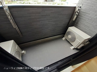 お洗濯にも便利なバルコニー付き