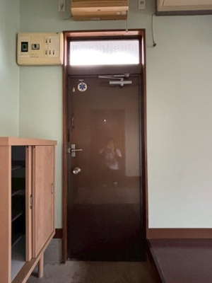 シンプルで使いやすい玄関です