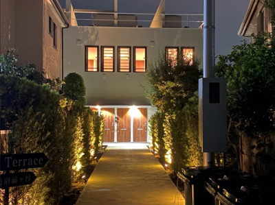 外観は落ち着いています