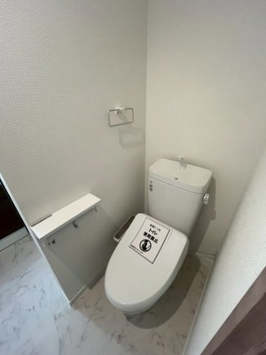 コンパクトで使いやすいトイレです