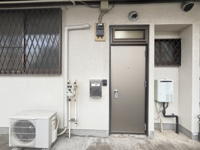 きれいな玄関です