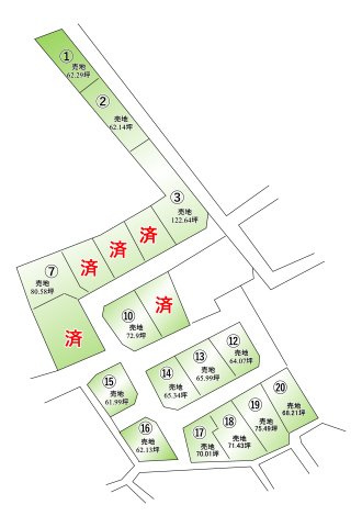 区画図