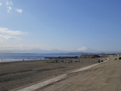 辻堂海岸まで1900m