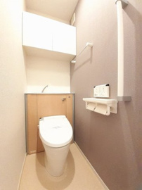 トイレもきれいです
