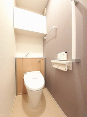 トイレもきれいです