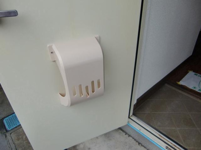 明るい玄関です
