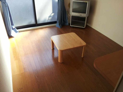 ゆったり過ごせる居間です
