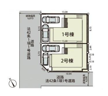 全体区画図です。