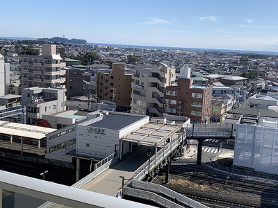 バルコニーからの眺望　※2022年2月撮影
