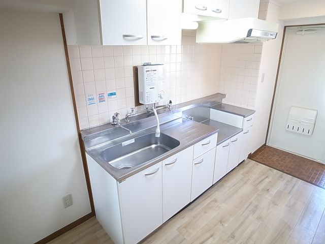 ２口ガスコンロ設置可です。