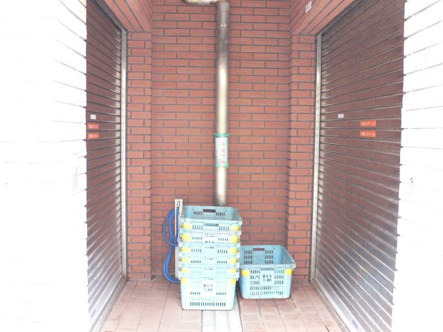 24時間利用可能のゴミ捨て場です