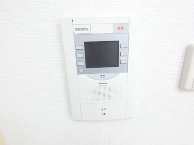 モニター付きインターホンです。
