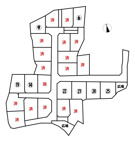 区画図
