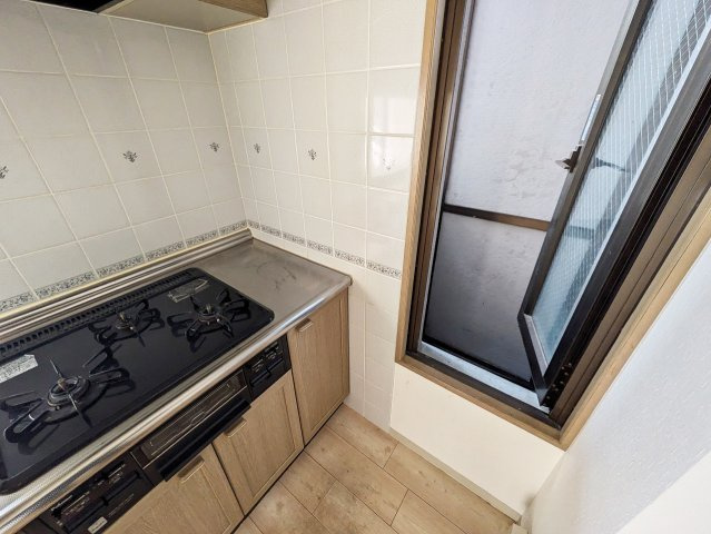 ３口コンロは料理を同時進行できるのでいいですね！