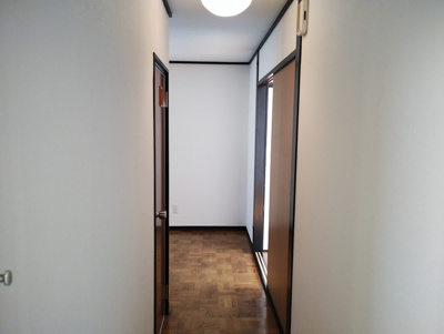 シンプルで使いやすい玄関です