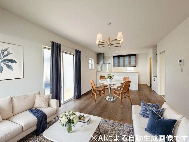 ご家族が集まるリビングダイニングは陽光あふれるあたたかなお部屋