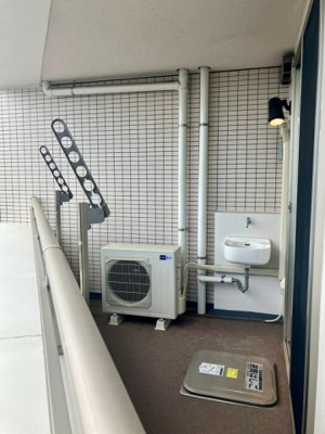 広々としたバルコニーです