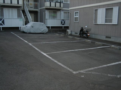 駐車スペースもあります