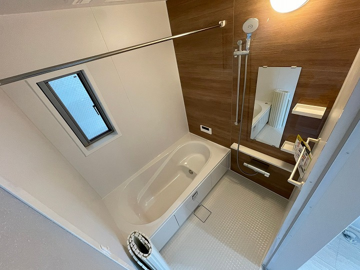 ３階にも洗面化粧台があるのでお掃除や手を洗ったり結構便利に利用できます！