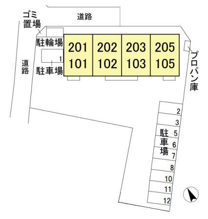 区画図