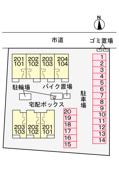 区画図