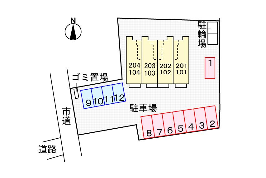区画図