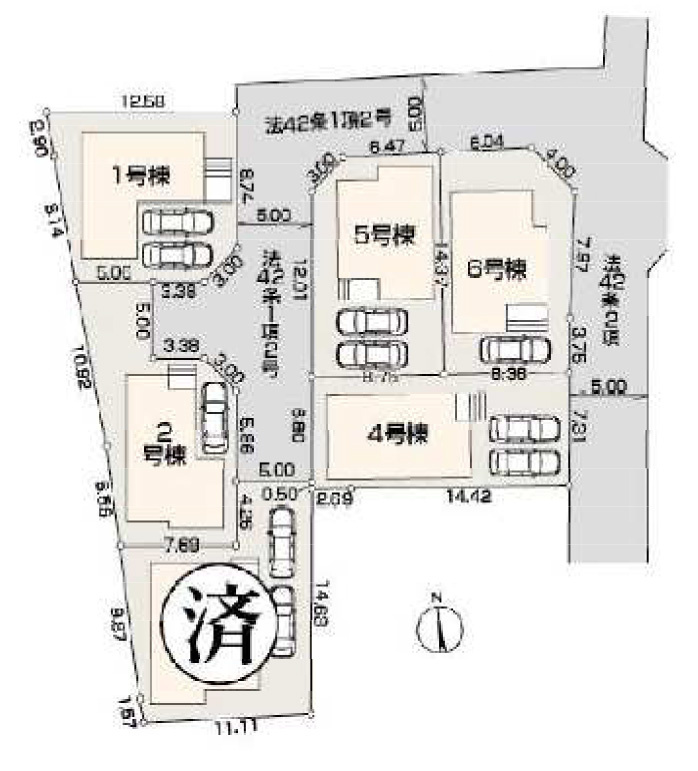 区画図