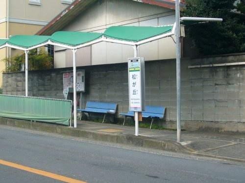 バス停「松が丘」