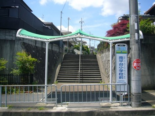 バス停「南平台小学校前」